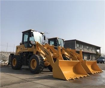 Harðgerður hjólaskófla